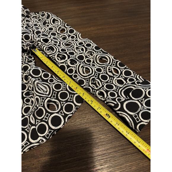 Samuel Dong Black Silver Geometric Cutout Jacket Womens Medium Art Wear - Picture 15 of 16